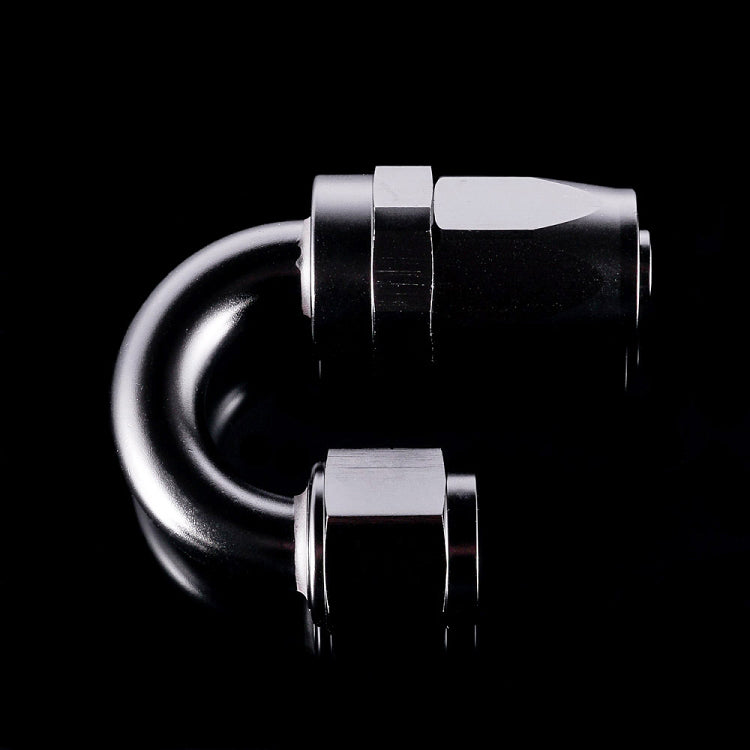 K-Tuned 6AN Hose End - 180 Degree