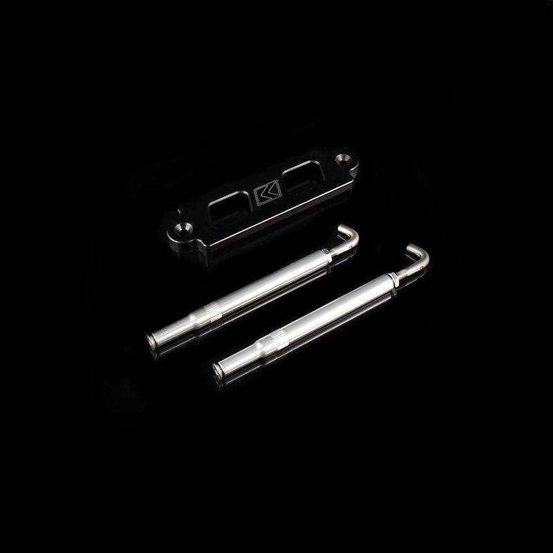 K-Tuned Battery Tie Down (Black) - Honda Civic 06-15