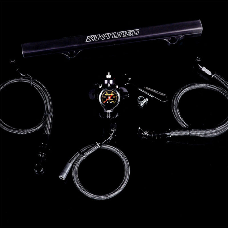 K-Tuned OEM Style Fuel System for K Swap (Black) - Honda Civic 92-00 / Acura Integra 94-01