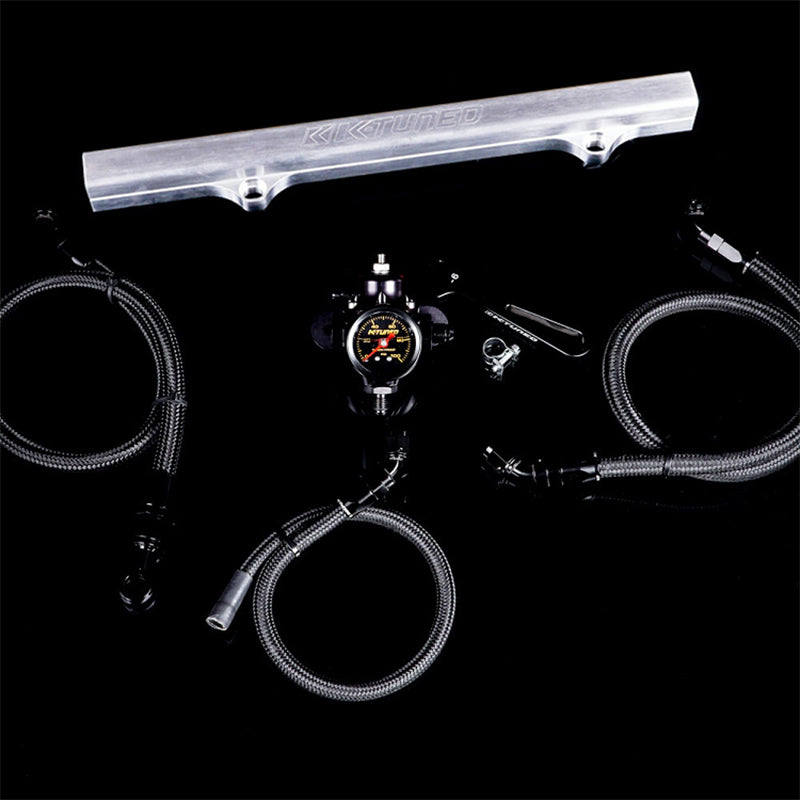 K-Tuned OEM Style Fuel System for K Swap (Brushed) - Honda Civic 92-00 / Acura Integra 94-01