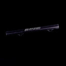 K-Tuned K-Series Fuel Rail with Gauge (Black) - Honda Civic Si 02-15 / Acura RSX 02-06 / TSX 04-08