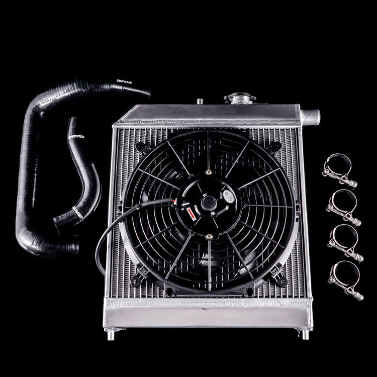 K-Tuned Passenger Side Radiator Kit - Honda Civic 92-00 / Acura Integra 94-01