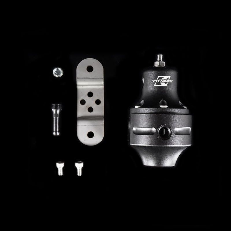 K-Tuned 8AN HP Fuel Pressure Regulator Kit (With Fitting and Gauge) - Honda / Acura K-Series Engines