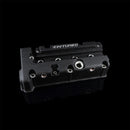 K-Tuned Vented Valve Cover (Wrinkle Black) - Honda / Acura K20A / K24A Style Heads