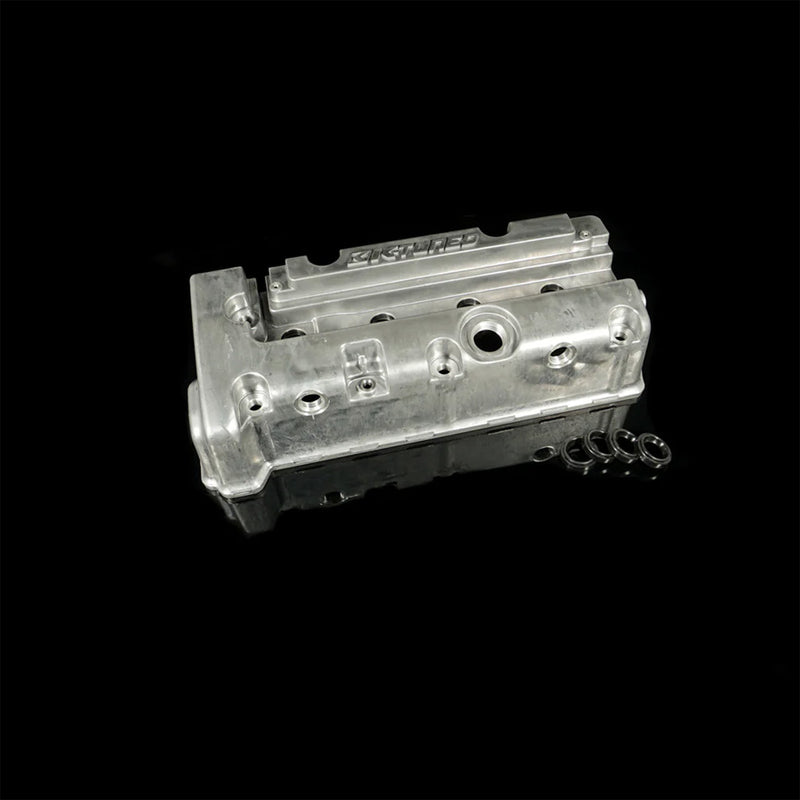 K-Tuned Vented Valve Cover (Raw Uncoated) - Honda / Acura K20A / K24A Style Heads