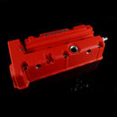 K-Tuned Vented Valve Cover (Wrinkle Red) - Honda / Acura K20A / K24A Style Heads