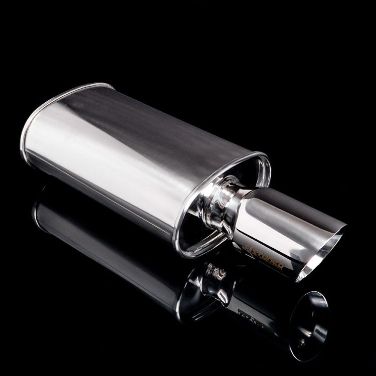 K-Tuned Long Universal Muffler (Stainless Steel / 3 inch Inlet)