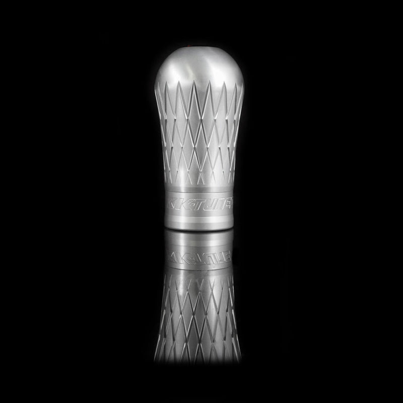 K-Tuned Tear Drop Style Shift Knob (Silver) - Honda / Acura - M10 x 1.5