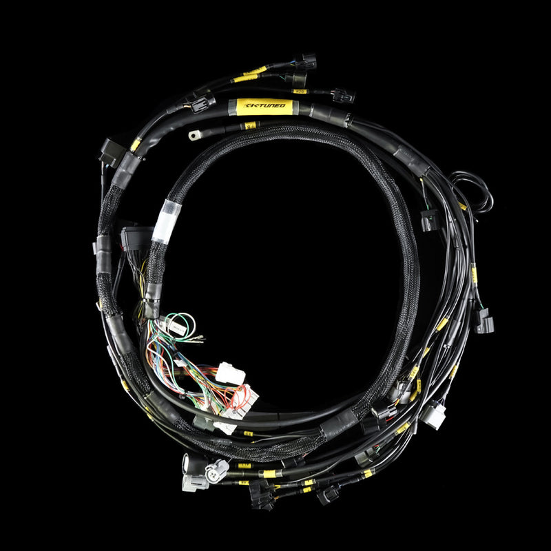 K-Tuned K-Series Street Tucked Engine Harness (Integrated Power Wire) - Honda Civic Si (Type S or K24 Swap) 01-05 / Acura RSX 02-04