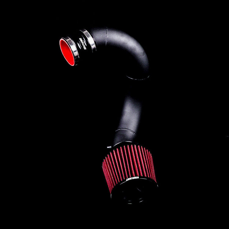 K-Tuned K-Swap Ram Air Intake with Velocity Stack Filter (3.5 inch / Wrinkle Black) - Honda Civic 92-95 / Acura Integra 94-01