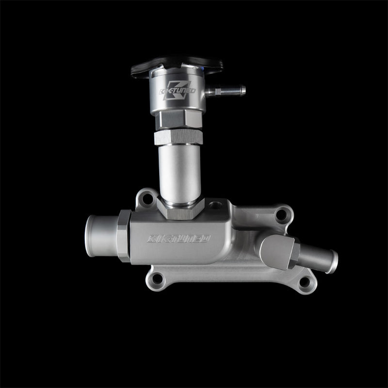 K-Tuned Upper Coolant Housing with Filler Neck (Straight Inlet) - Honda / Acura K24 / K20Z3 Engines