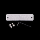 K-Tuned Logo Plate for K-Tuned Coil Pack Cover - 4" long x 1" tall