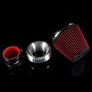 K-Tuned 3.5 inch V-stack & Air Filter Combo with Silicone Coupler
