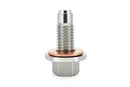 HPS Performance Stainless Steel Magnetic Oil Drain Plug – Multi-Vehicle Fitment | MDP-M12x175