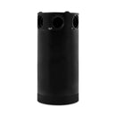 Mishimoto XL Baffled Oil Catch Can (Black / 3-Port) - Universal