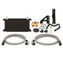 Mishimoto Oil Cooler Kits (Thermostatic / Black) - Subaru WRX 15-21
