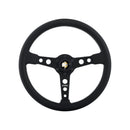 Momo Prototipo Steering Wheel - 350mm (Leather / Black Spoke)