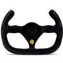 Momo Mod 27 Cut Steering Wheel - 270mm (Black Suede / Cut)