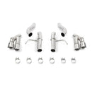 Mishimoto Quad-Tip Race Axle-Back Exhaust (Polished Tips) - Chevrolet Camaro 2.0T/V6 2016+