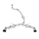 Mishimoto Dual-Tip Pro Cat-Back Exhaust (Polished Tips) - Chevrolet Camaro 2.0T 2016+