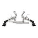 Mishimoto Dual-Tip Pro Axle-Back Exhaust (Black Tips) - Chevrolet Camaro SS 2016+