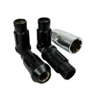 MUTEKI SR48 Open End Lug Nut Lock Set - 12x1.25 | Black