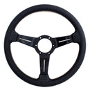 Nardi Sport Rally Steering Wheel - 330mm | Black Perforated Leather / Italian Stitching