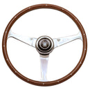 Nardi Classic Anni 50 Wood Steering Wheel - 390mm | Mahogany Wood / Glossy Spokes