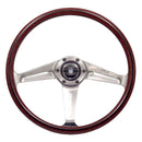 Nardi Classic ND367 Wood w/ Cover - 360mm | Polished & Angled / Mahogany