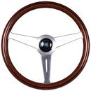 Nardi Classic Steering Wheel - 390mm | Wood w/ Satin Spokes