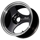 Advan Oni2 Wheel - 15x6.0 / Offset +45 / 4x100 (Machining & Black Gunmetallic)
