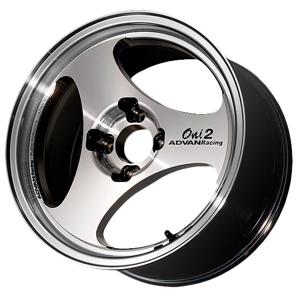 Advan Oni2 Wheel - 15x8.0 / Offset +30 / 4x100 (Machining & Diamond Cut)