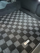 Phase 2 Motortrend Checkered Race Rear Trunk Mat (Dark Grey) - 20+ Toyota GR Supra (A90/A91)