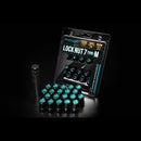 Project Mu Super Lock Nut 7 Type-M (Black / Green Cap) -  12x1.25