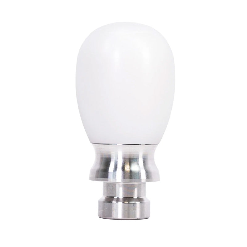 PRL Motorsports Adjustable Shift Knob & Collar Kit (Derlin White) - Most Honda/Acura 10x1.5
