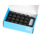 PRL Motorsports Lug Nuts (Set of 20) - Black / 14x1.50