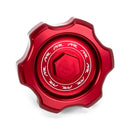 PRL Motorsports Billet Oil Cap V2 (Red) - 16-21 Honda Civic 1.5T & Civic Type R (FK8)