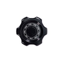 PRL Motorsports Billet Oil Cap V2 (Black) - 16-21 Honda Civic 1.5T & Civic Type R (FK8)