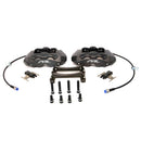 PRL 4-Piston Brake Caliper Kit (Gunmetal Gray) - Honda Civic Si 11th Gen  2022+