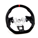 PRL Motorsports Steering Wheel (Leather / Suede - Red Stitch) - Honda Civic 1.5T incl Si 16-21