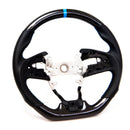 PRL Motorsports Steering Wheel (Carbon / Leather - Blue Stitch) - Honda Civic 1.5T incl Si 16-21