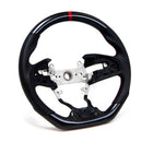 PRL Motorsports Steering Wheel (Carbon / Leather - Red Stitch) - 17-21 Honda Civic Type R (FK8)