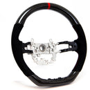 PRL Motorsports Steering Wheel (Carbon / Suede - Red Stitch) - Honda Civic 1.5T incl Si 2022+
