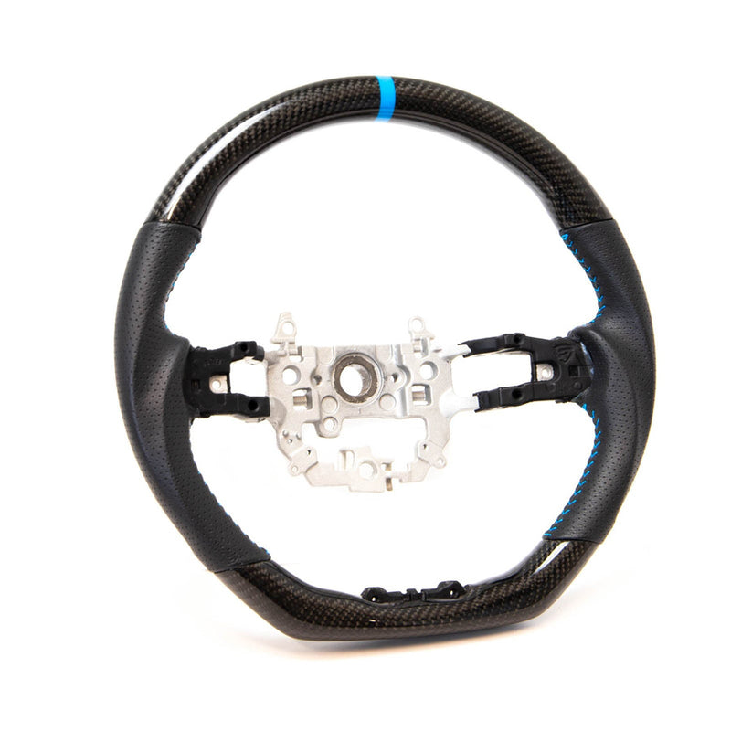PRL Motorsports Steering Wheel (Carbon / Leather - Blue Stitch) - Honda Civic 1.5T incl Si 2022+