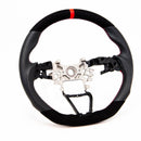 PRL Motorsports Steering Wheel (Leather / Suede - Red Stitch) - Honda Accord 18-22
