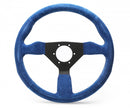Personal Neo Grinta Steering Wheel - 350mm | Black / Blue Suede / Black