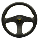 Personal Neo Actis Steering Wheel - 340mm | Black Leather / Yellow Stitch