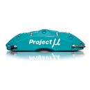 Project Mu FS44 Forged Caliper Kit (4 Pot / 2pc Rotors / 355x32mm / Front) - 20+ Toyota GR Supra 3.0L (A90/A91)