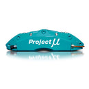Project Mu FS44S Slim Forged Caliper Kit (4 Pot / 2pc Rotors / 332x28mm / Front) - Subaru Legacy Wagon BH5 00-04