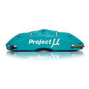 Project Mu FS44S Slim Forged Caliper Kit (4 Pot / 2pc Rotors / 332x28mm / Front) - Nissan Silvia 240SX S14 95-98
